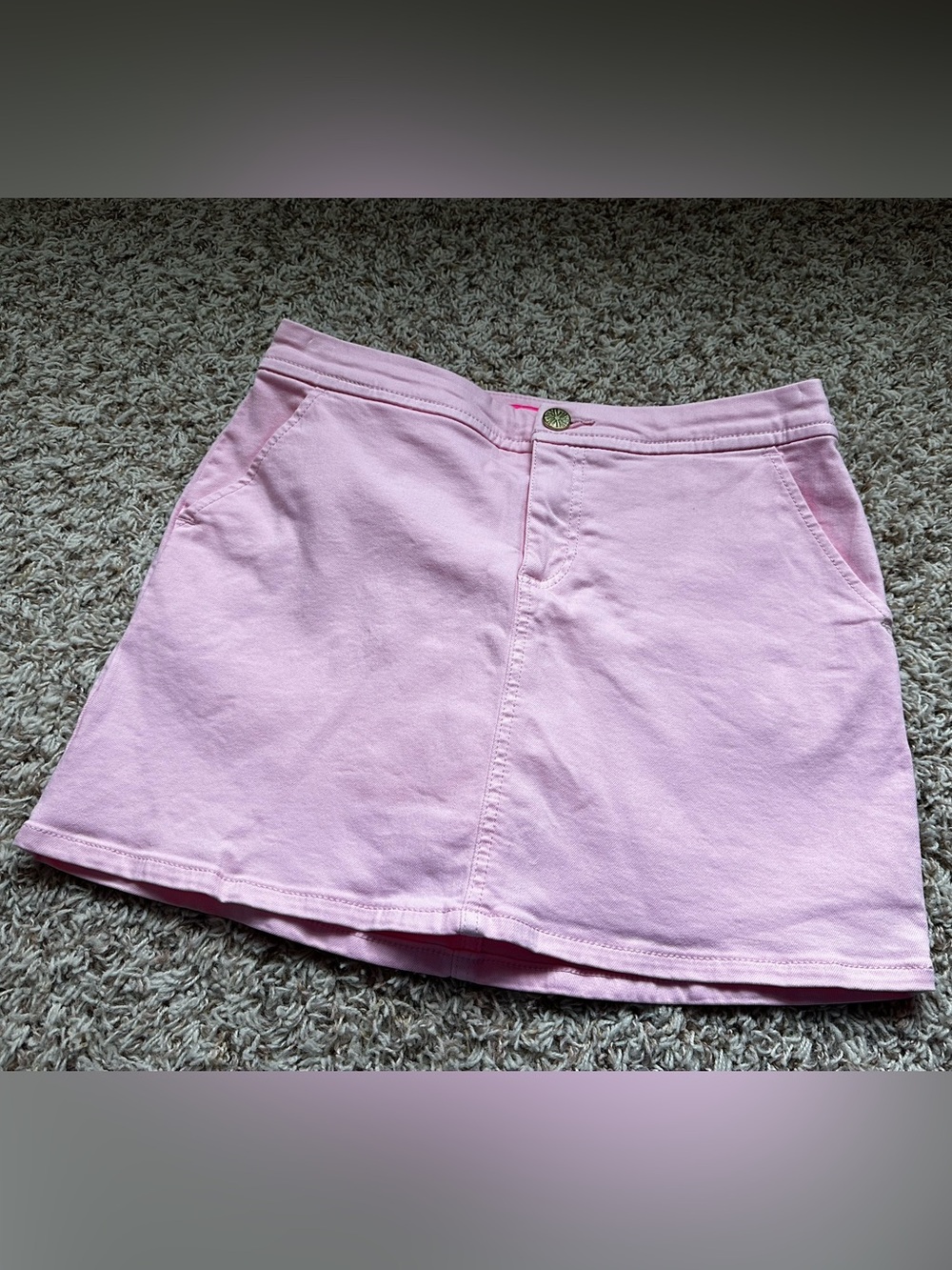 Lilly Pulitzer Colette Pink Mini Skort